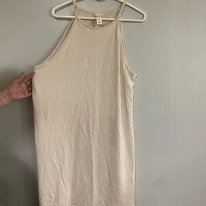 H&M Beige Sleeveless Top
